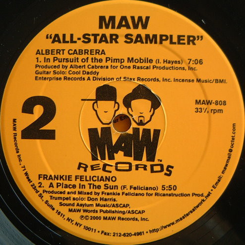 Various - MAW All-Star Sampler | MAW Records (MAW-808) - 5