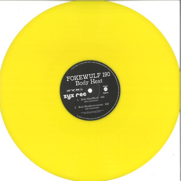 Fokewulf 190 - Body Heat | ZYX Music (MAXI 1125-12) - 4 Fokewulf 190 - Body Heat | ZYX Music (MAXI 1125-12) - 4