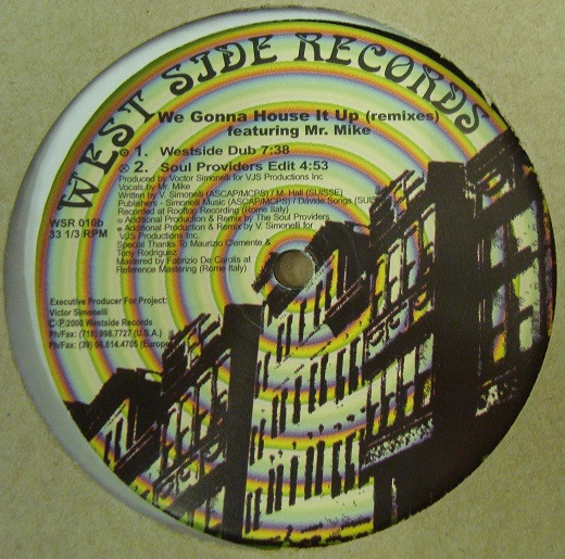 Victor Simonelli - We Gonna House It Up (Remixes) | West Side Records (WSR 010)