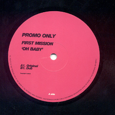 First Mission - Oh Baby | Azuli Records (FIRST 01) - main