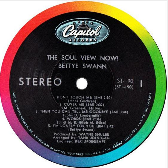 Bettye Swann - The Soul View Now! | Capitol Records (ST 190) - 3