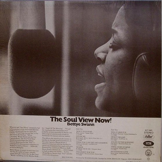 Bettye Swann - The Soul View Now! | Capitol Records (ST 190) - 2