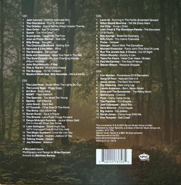 Tim Burgess - Tim's Listening Party - 4CD SET | Edsel Records (EDSL0175) - 2