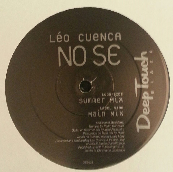 Léo Cuenca - No Se | Deep Touch Black (DTB021) - 3