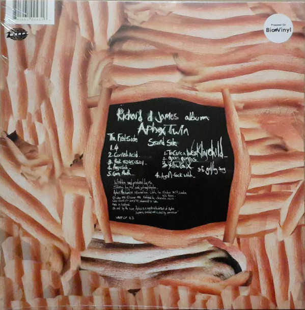 Aphex Twin - Richard D. James Album | Warp Records (WARP LP 43) - 2 Aphex Twin - Richard D. James Album | Warp Records (WARP LP 43) - 2