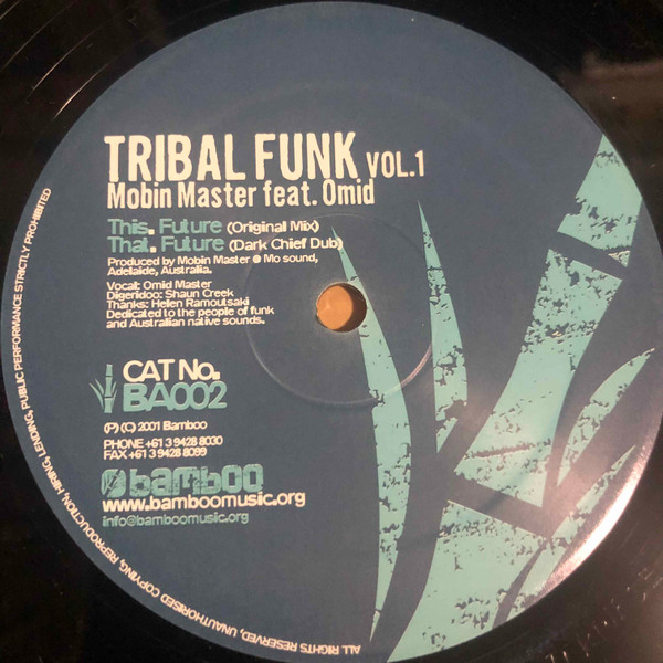 Mobin Master - Tribal Funk Vol. 1 | Bamboo Music (BA 002) - 2