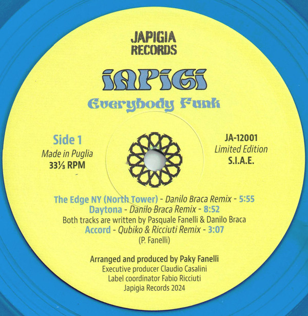 Iapigi - Everybody Funk | Japigia Records (JA-12001) - 3 Iapigi - Everybody Funk | Japigia Records (JA-12001) - 3