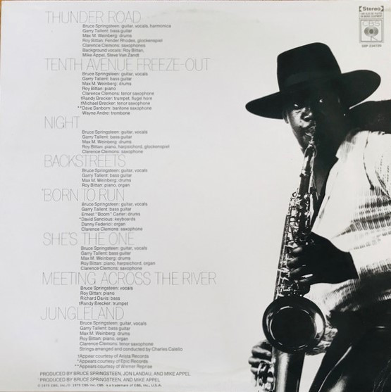 Bruce Springsteen - Born To Run | CBS (SBP 234729) - 4