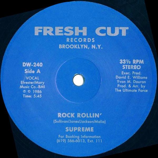 Supreme - Rock Rollin' | Fresh Cut Records (DW-240)