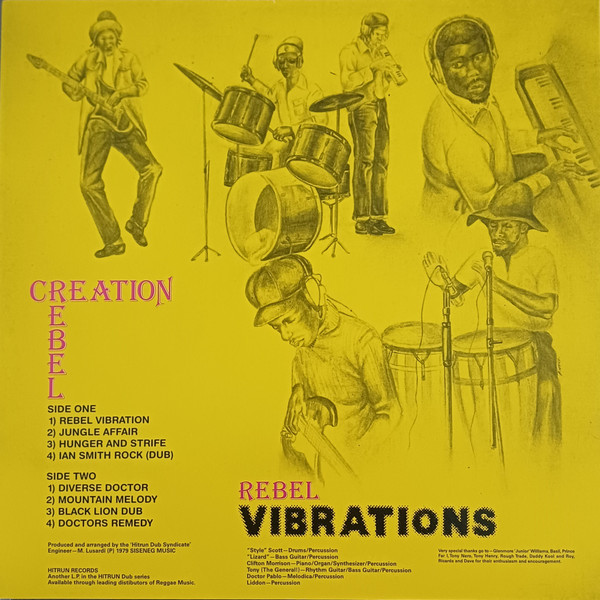 Creation Rebel - Rebel Vibrations | On-U Sound Records (ONULP 158) - 2 Creation Rebel - Rebel Vibrations | On-U Sound Records (ONULP 158) - 2