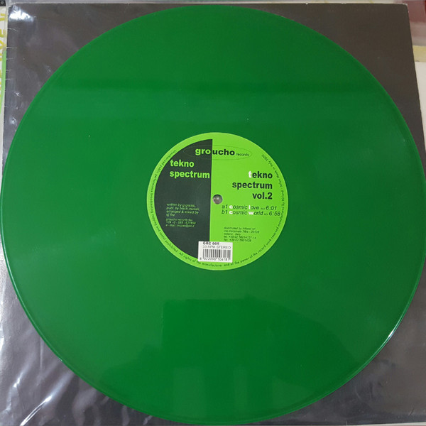 Tekno Spectrum - Tekno Spectrum Vol.2 | Groucho Records (GRC 005) - main