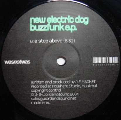 New Electric Dog - Buzzfunk E.P. | Was Not Was (WNW005) - 3