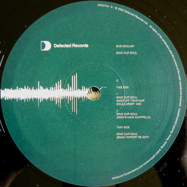 Bob Sinclar - Save Our Soul | Defected (DFECT44) - 6 Bob Sinclar - Save Our Soul | Defected (DFECT44) - 6