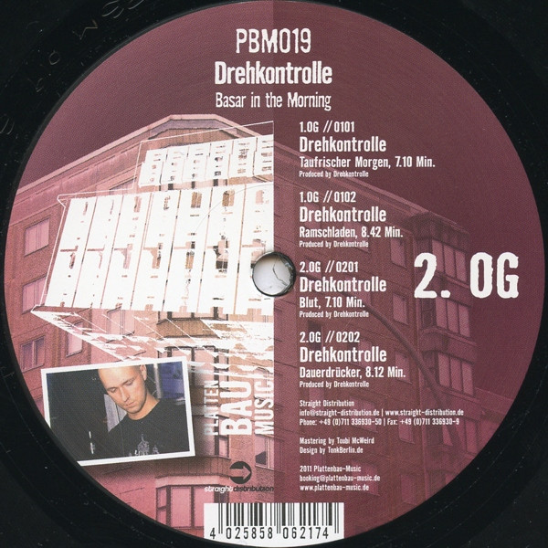 Drehkontrolle - Basar In The Morning | Plattenbau-Music (PBM019) - 2