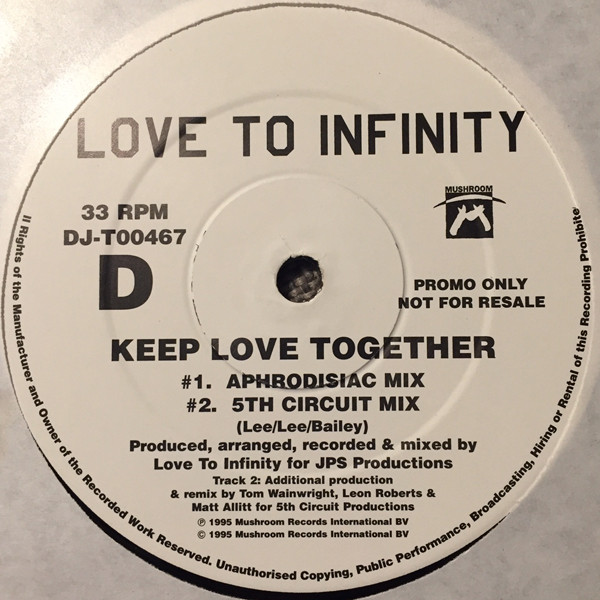 Love To Infinity - Keep Love Together | Mushroom (DJ-T00467) - 5 Love To Infinity - Keep Love Together | Mushroom (DJ-T00467) - 5