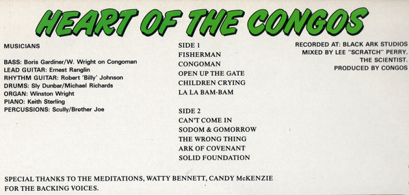 The Congos - Heart Of The Congos | Go-Feet Records (BEAT 2) - 5 The Congos - Heart Of The Congos | Go-Feet Records (BEAT 2) - 5