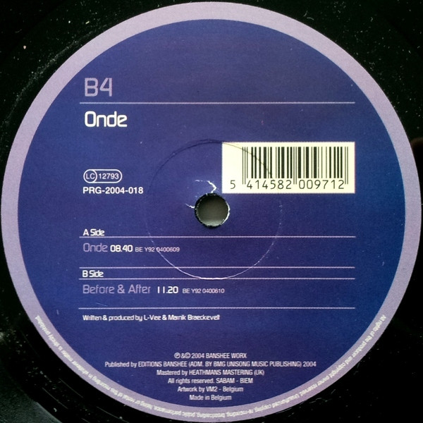 B4 - Onde | Progrez (PRG-2004-018)