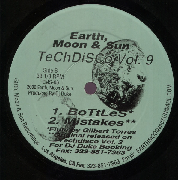DJ Duke - Techdisco Vol. 9 | Earth, Moon & Sun (EMS-06) - 2 DJ Duke - Techdisco Vol. 9 | Earth, Moon & Sun (EMS-06) - 2