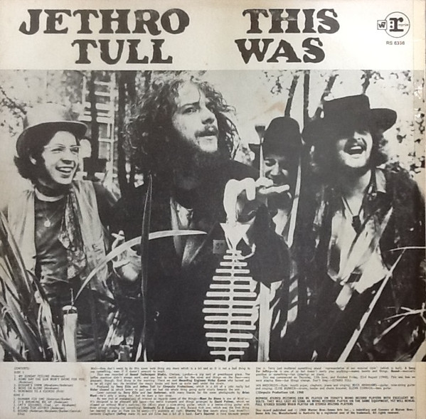 Jethro Tull - This Was | Reprise Records (RS 6336) - 3 Jethro Tull - This Was | Reprise Records (RS 6336) - 3