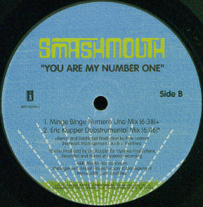Smashmouth - You Are My Number One | Interscope Records (INTR-10999-1) - 2 Smashmouth - You Are My Number One | Interscope Records (INTR-10999-1) - 2