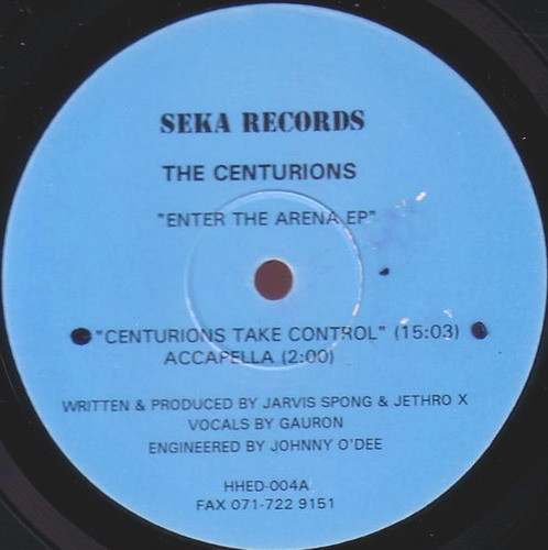 The Centurions - Enter The Arena EP | Seka Records (HHED-004) - main The Centurions - Enter The Arena EP | Seka Records (HHED-004) - main