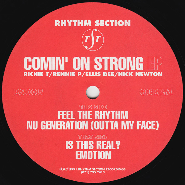 Comin' On Strong EP