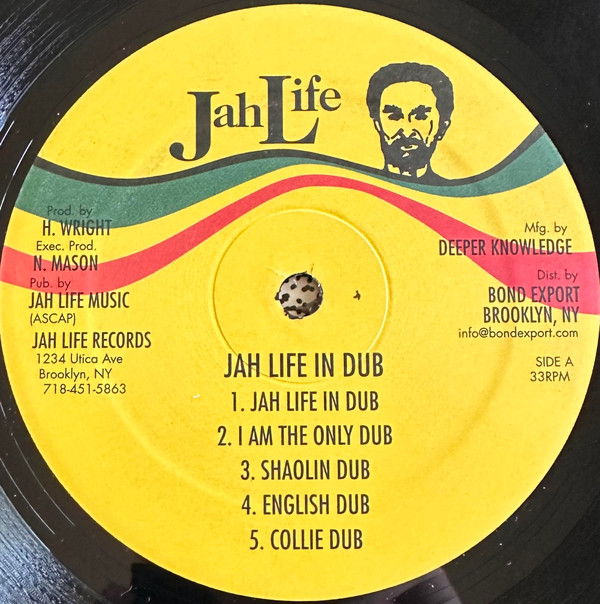 Scientist - Jah Life In Dub | Jah Life (JL-013) - 3 Scientist - Jah Life In Dub | Jah Life (JL-013) - 3