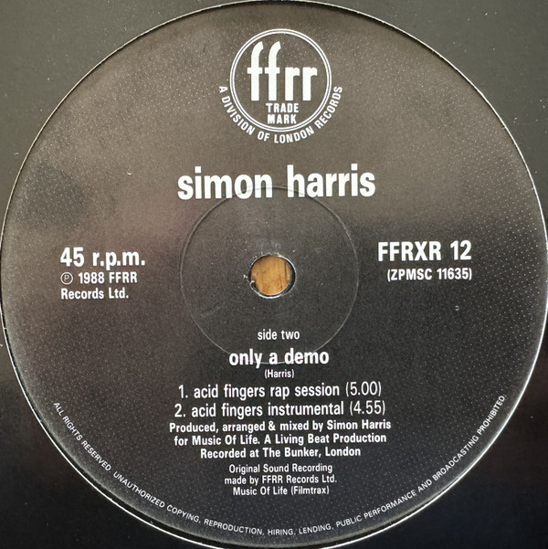 Simon Harris - Here Comes That Sound (Demolition Remix) | FFRR (FFRXR 12) - 4