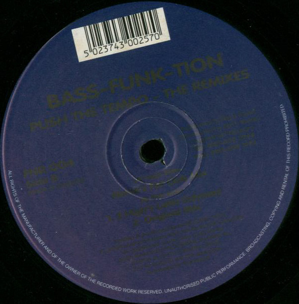 BASS-FUNK-TION - Push The Tempo - The Remixes | Fat 'N Round (FNR 004) - 2 BASS-FUNK-TION - Push The Tempo - The Remixes | Fat 'N Round (FNR 004) - 2