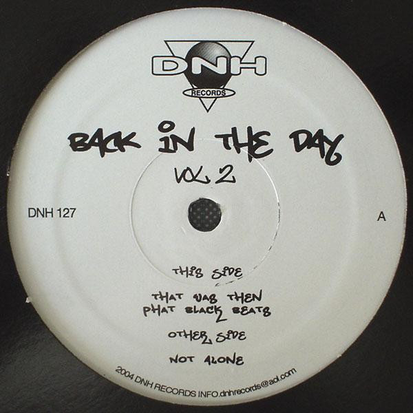 Nick Holder - Back In The Day Vol 2 | DNH Records (DNH 127)