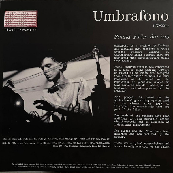 Umbrafono - Sound Film Series | TEZETT-PLATTE (TZ-001) - 2