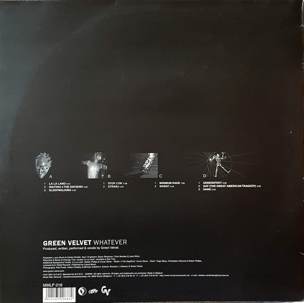 Green Velvet - Whatever | Music Man Records (MMLP 016) - 2