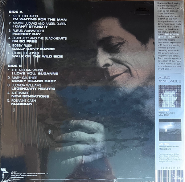 Various - The Power Of The Heart - A Tribute To Lou Reed | Light In The Attic (LITA217-1) - 3 Various - The Power Of The Heart - A Tribute To Lou Reed | Light In The Attic (LITA217-1) - 3