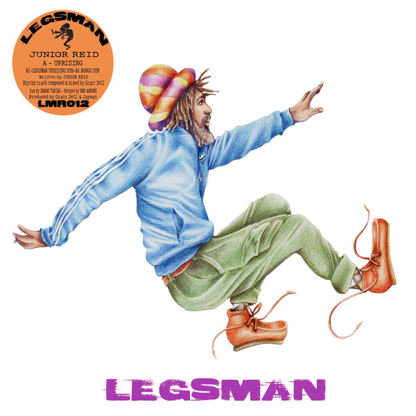 Junior Reid - Uprising | Legsman (LMR012) - main Junior Reid - Uprising | Legsman (LMR012) - main