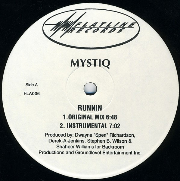 Mystiq - Runnin | Flatline Records (FLA006)