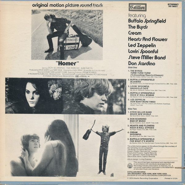 Original Motion Picture Sound Track "Homer"
