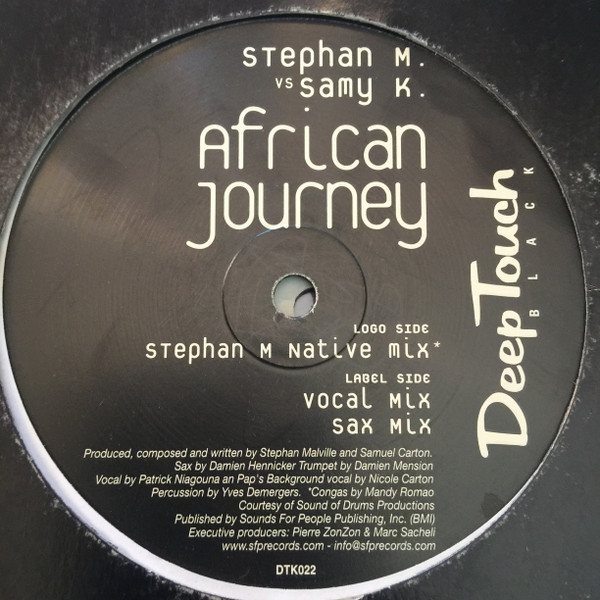 Stephan M. vs Samy K - African Journey | Deep Touch Black (DTK022) - 2 Stephan M. vs Samy K - African Journey | Deep Touch Black (DTK022) - 2