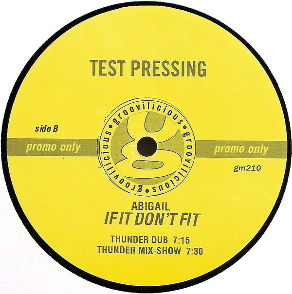 Abigail - If It Don't Fit | Groovilicious (gm210) - 2 Abigail - If It Don't Fit | Groovilicious (gm210) - 2