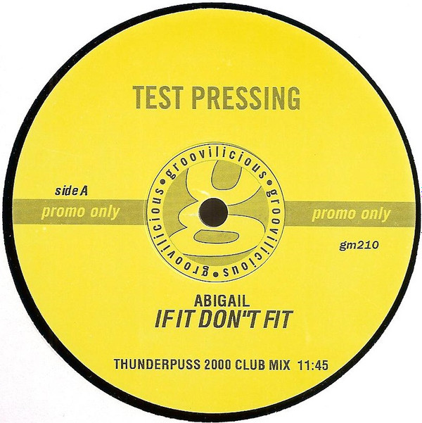 Abigail - If It Don't Fit | Groovilicious (gm210) - main Abigail - If It Don't Fit | Groovilicious (gm210) - main