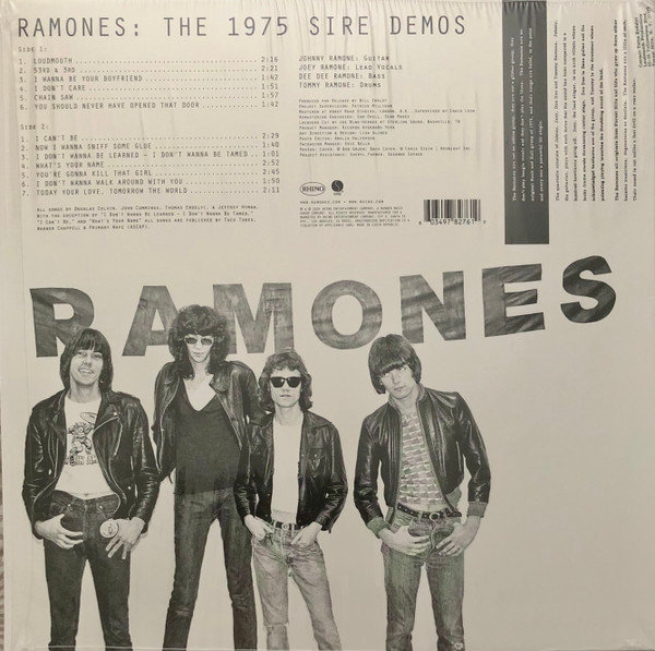 Ramones - The 1975 Sire Demos | Rhino Records (RCV1 726080) - 2 Ramones - The 1975 Sire Demos | Rhino Records (RCV1 726080) - 2