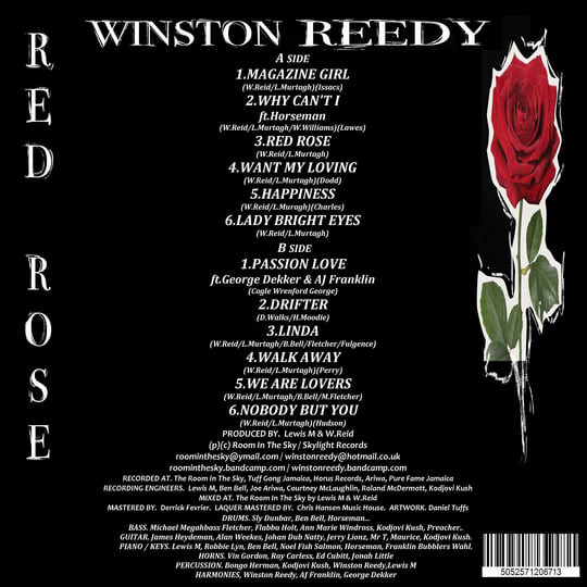 Winston Reedy - Red Rose | Room In The Sky (MBX196) - 2