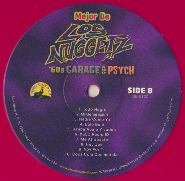 Various - Mejor De Los Nuggetz ('60's Garage And Psych) | Liberation Hall (LIB-5120) - 4 Various - Mejor De Los Nuggetz ('60's Garage And Psych) | Liberation Hall (LIB-5120) - 4
