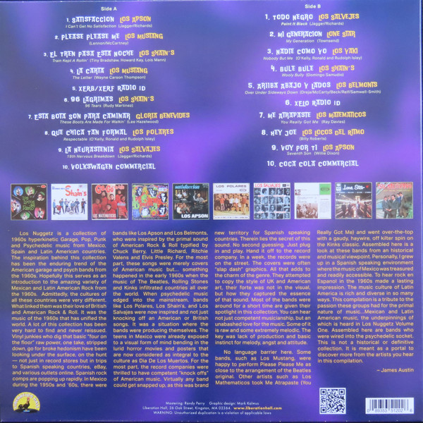 Various - Mejor De Los Nuggetz ('60's Garage And Psych) | Liberation Hall (LIB-5120) - 2 Various - Mejor De Los Nuggetz ('60's Garage And Psych) | Liberation Hall (LIB-5120) - 2