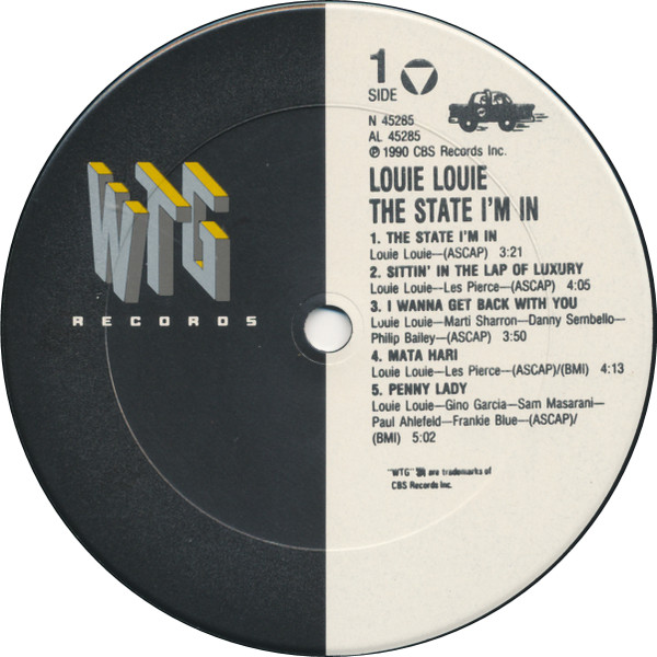 Louie Louie - The State I'm In | WTG Records (N 45285) - 3 Louie Louie - The State I'm In | WTG Records (N 45285) - 3