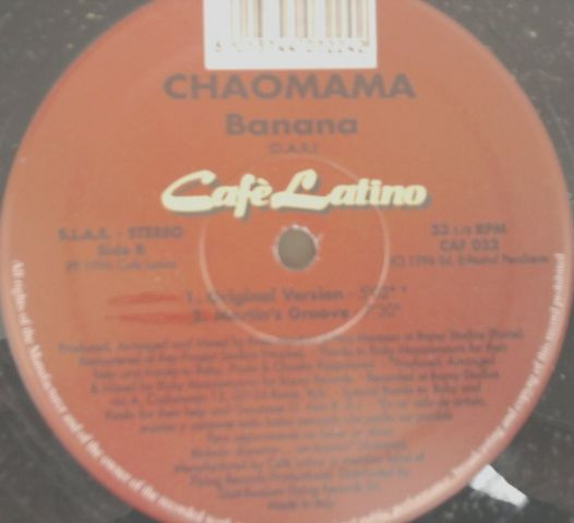 Chaomama - Banana | Café Latino (CAF 022) - 4 Chaomama - Banana | Café Latino (CAF 022) - 4