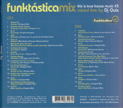 Various - Funktásticamix - This Is True House Music #3 | Funktástica Records (FKCD25) - 2