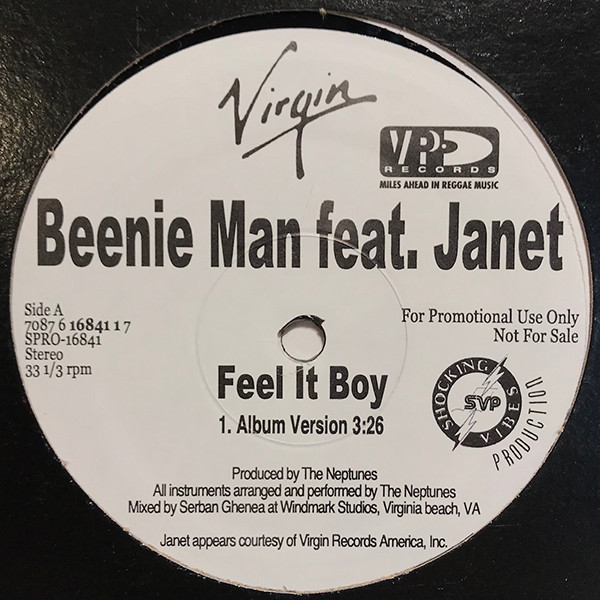 Beenie Man Feat. Janet - Feel It Boy | Virgin (7087 6 16841 1 7) - 2