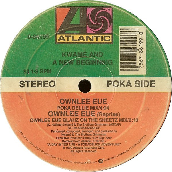 Kwamé & A New Beginning - Ownlee Eue | Atlantic (0-86199) - 3 Kwamé & A New Beginning - Ownlee Eue | Atlantic (0-86199) - 3