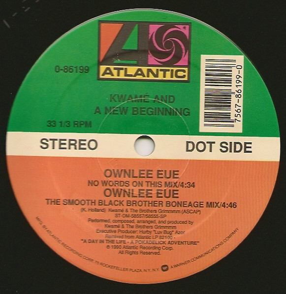 Kwamé & A New Beginning - Ownlee Eue | Atlantic (0-86199) - 4 Kwamé & A New Beginning - Ownlee Eue | Atlantic (0-86199) - 4