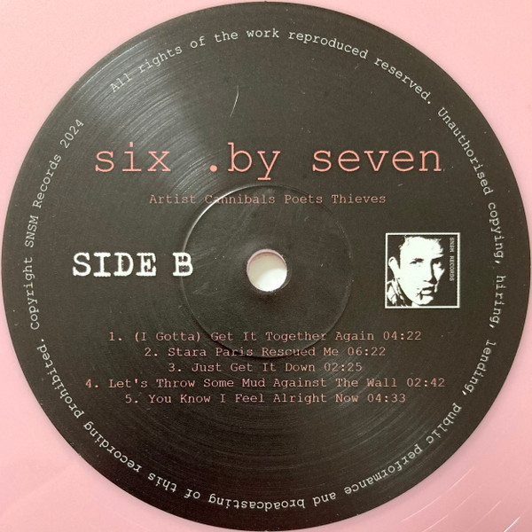 Six.By Seven - Artists Cannibals Poets Thieves | Saturday Night Sunday Morning Records (snsm032024) - 4 Six.By Seven - Artists Cannibals Poets Thieves | Saturday Night Sunday Morning Records (snsm032024) - 4